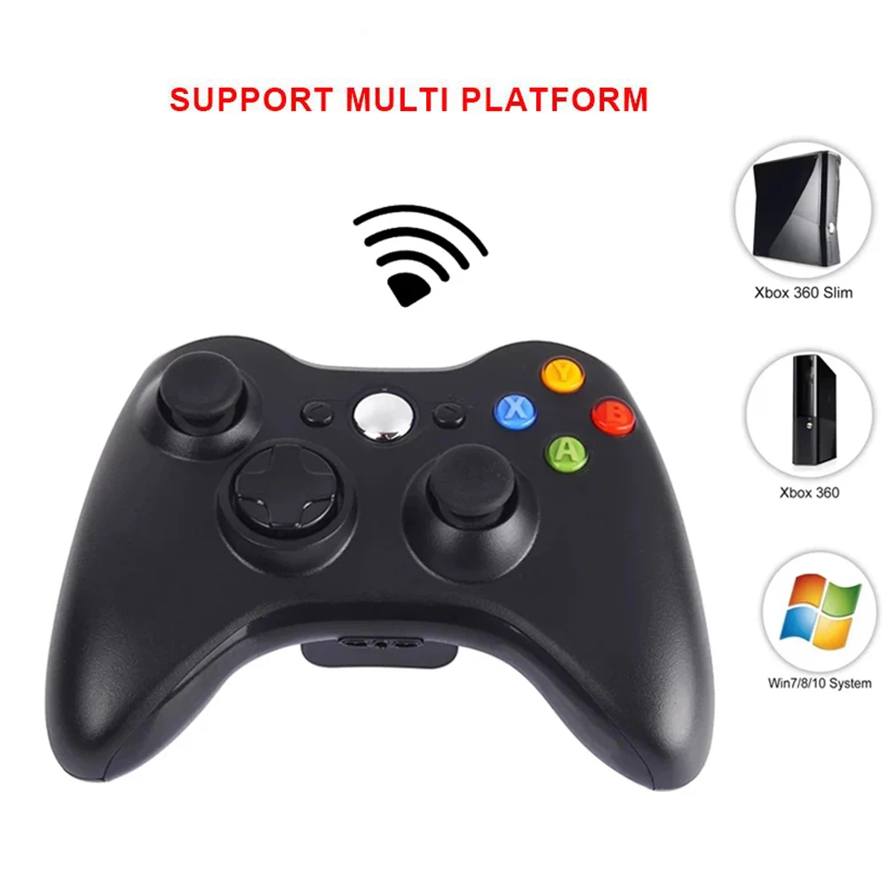 

Wireless/Wired Gamepad Joystick for Xbox360 Controller for Window 7/8/10 Microsoft Pc Controller Support for Steam Game Joystick