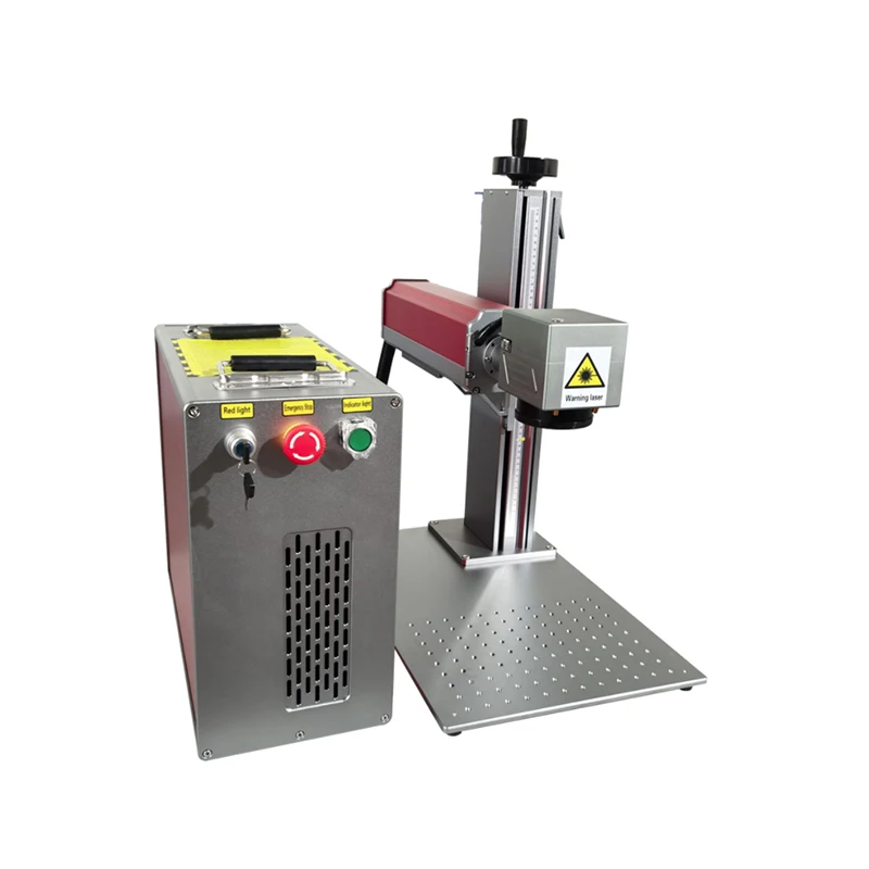 Раздельная волоконная лазерная маркировочная машина 20 Вт для металла