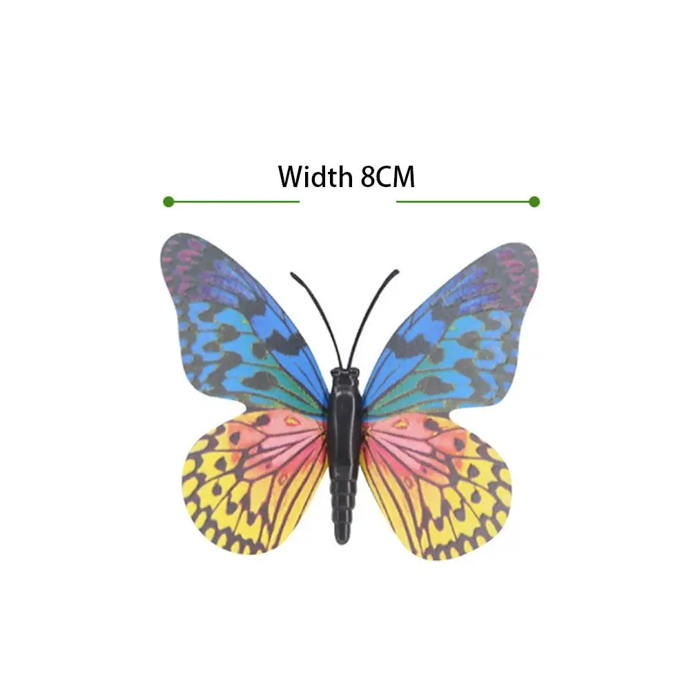 25 детской 8 см имитация подсвечивающей бабочки Цветочная композиция в горшке