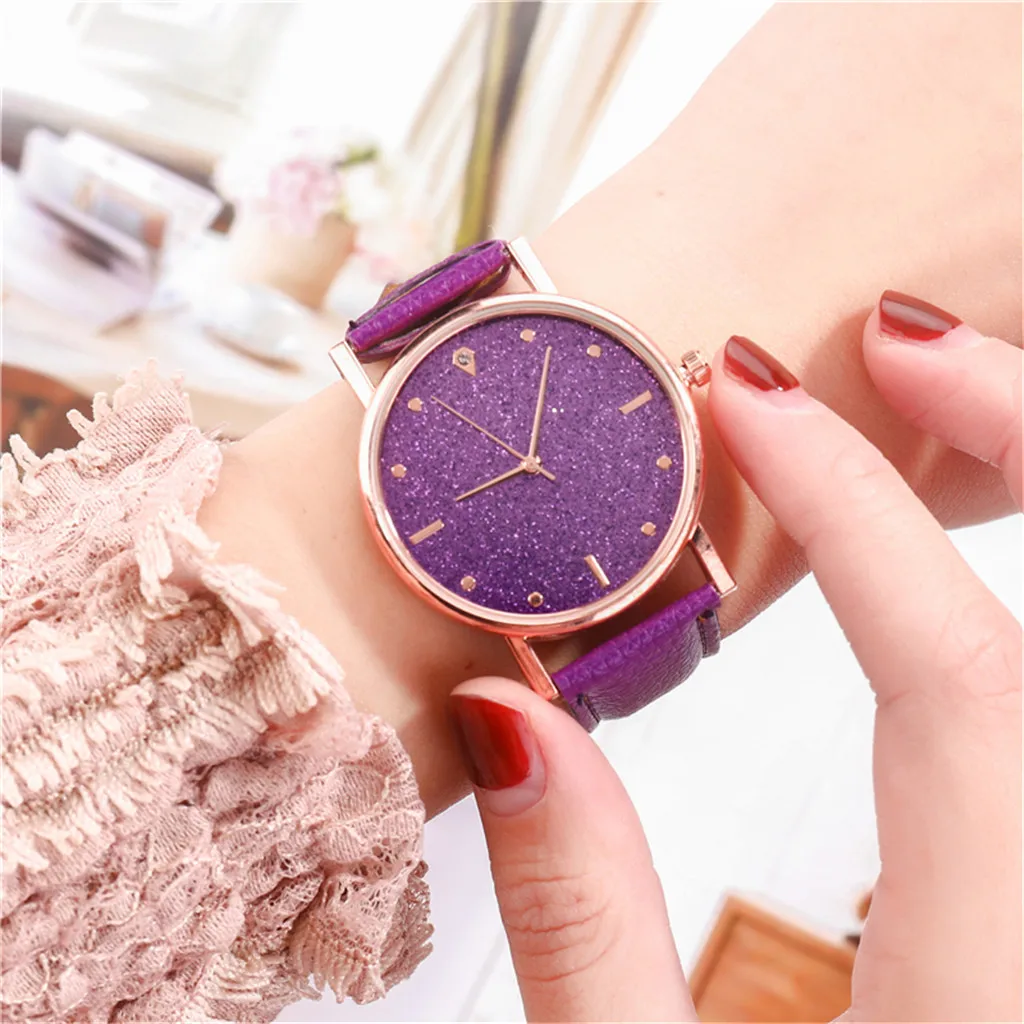

Luxury Watches Quartz Watch Stainless Steel Dial Casual Bracele Watch High Quality Waterproof Ladies Magnetic Starry Sky Clock