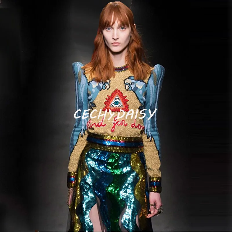 Свитер женский трикотажный Осень-зима | Женская одежда