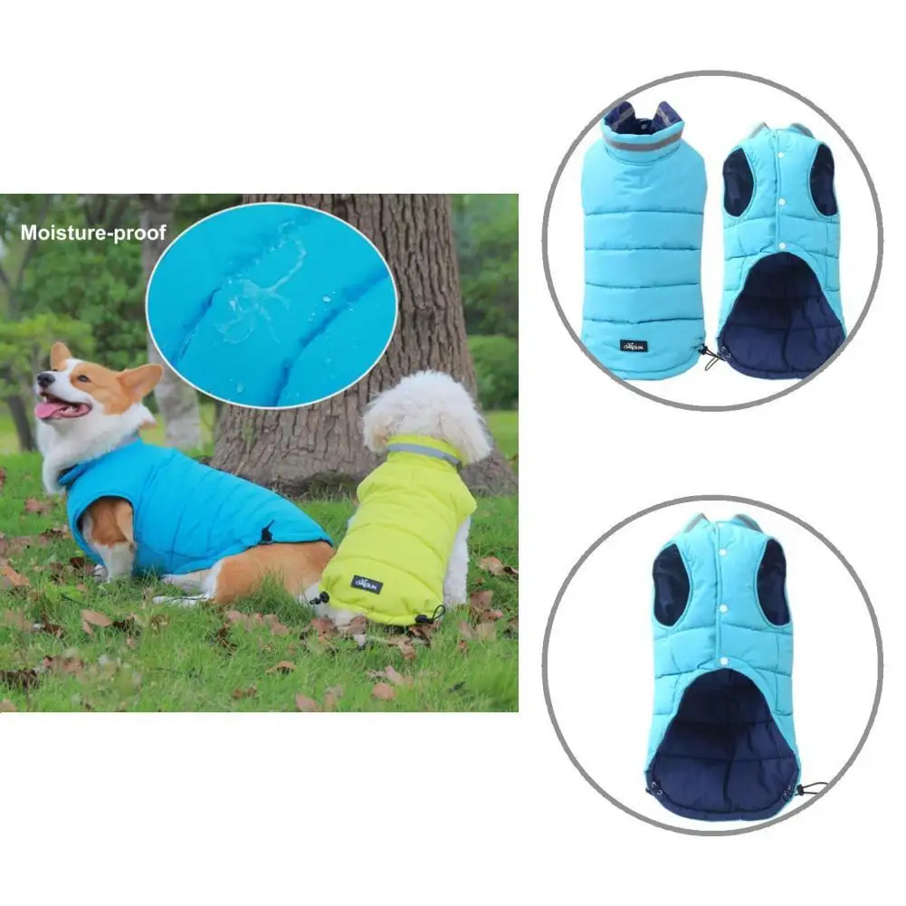 

Водонепроницаемые топы без рукавов с мягкой текстурой для собак, одежда для зимы