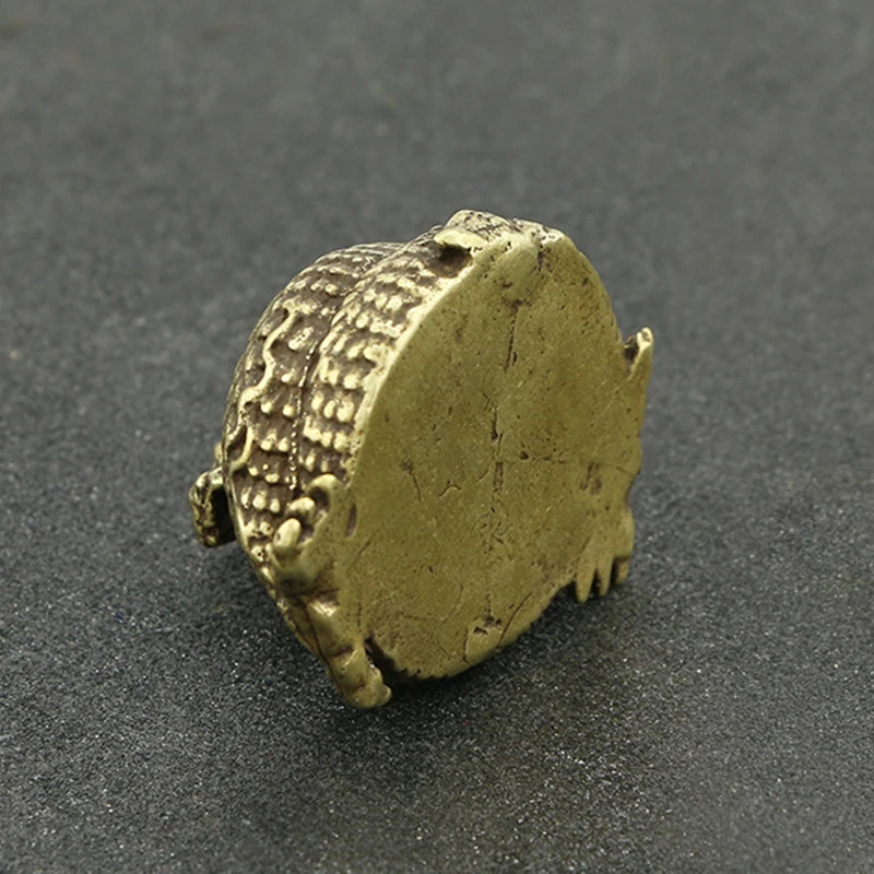 Винтажное чистое Латунное украшение в виде драконов мини гостиная офисные