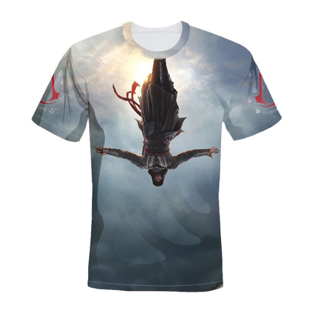 

3DPrinted Animated Characters Series Men's T-shirt Summer HotSale Fashion Short Sleeve Slim Comfortable Unisex Oversized T-shirt