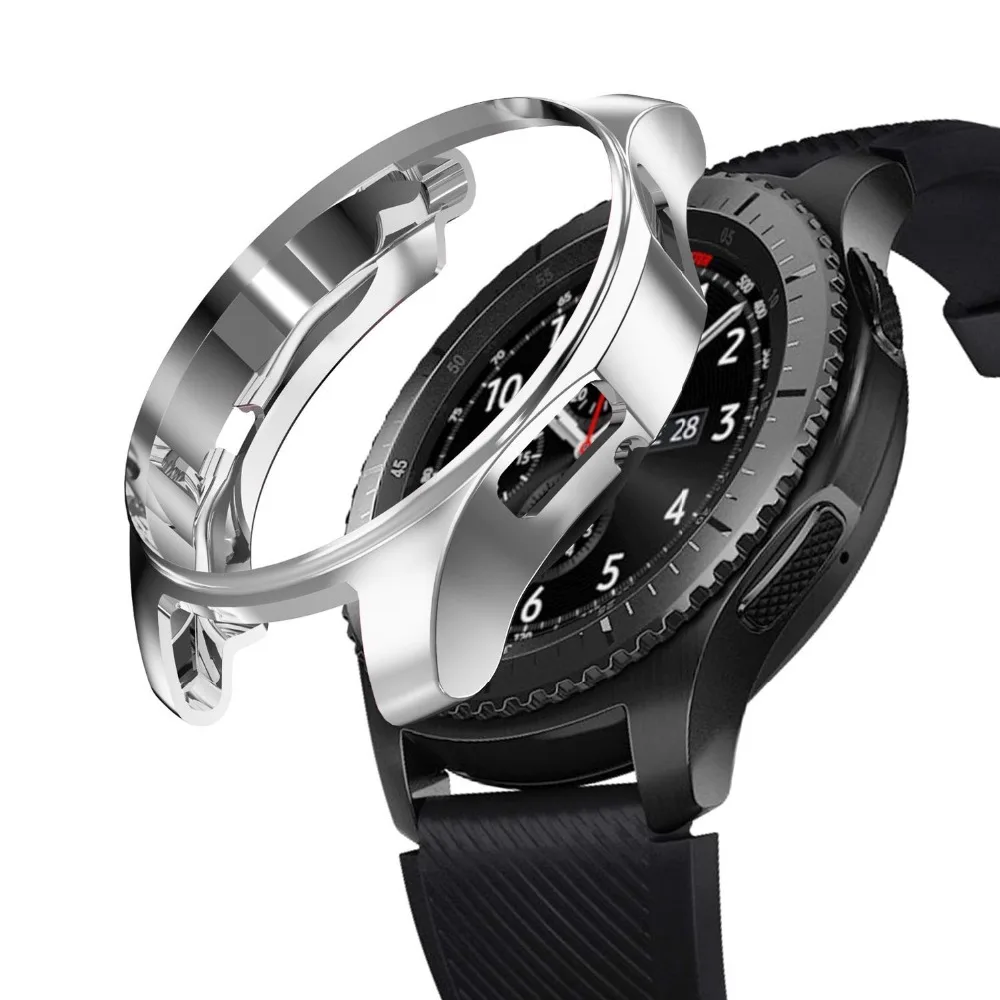 Чехол для samsung galaxy watch active 46 мм 42 мм/Gear S3 frontier Мягкий защитный чехол из ТПУ с