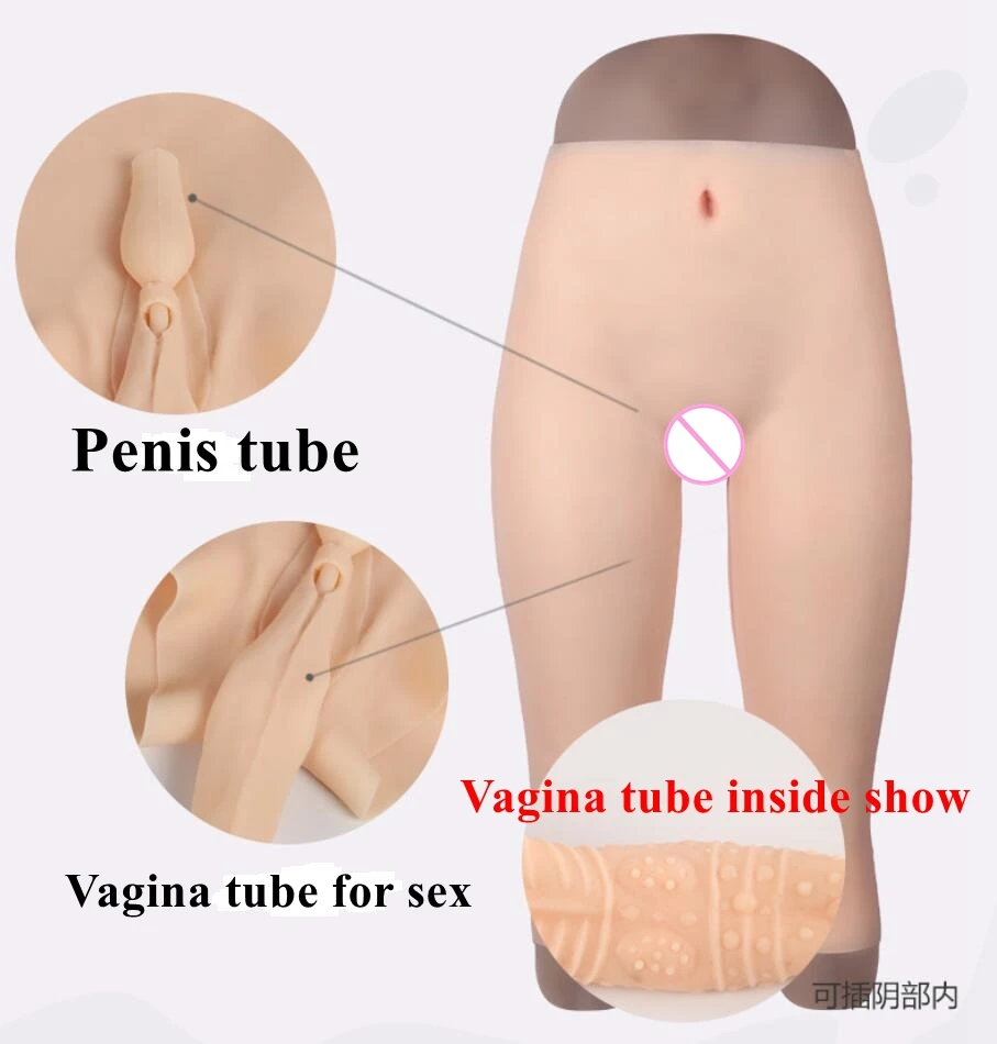 

5 points silicone realistic full silicon fake vaginal panties Crossdresser crossdresser transgender queen shemale cosplay