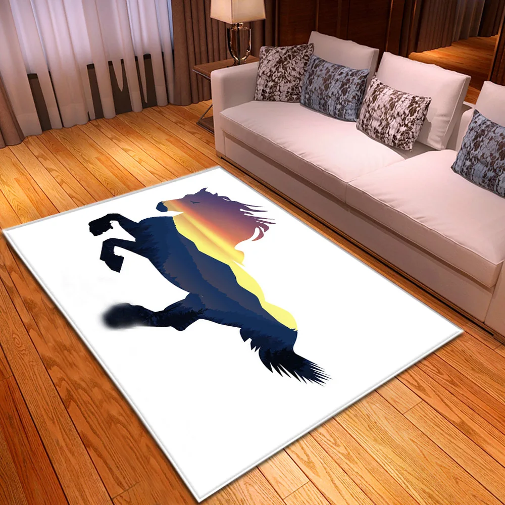 

Animal cute rug children's room decorative rug restaurant modern living room non-slip carpet home bedroom 3D printing large mats