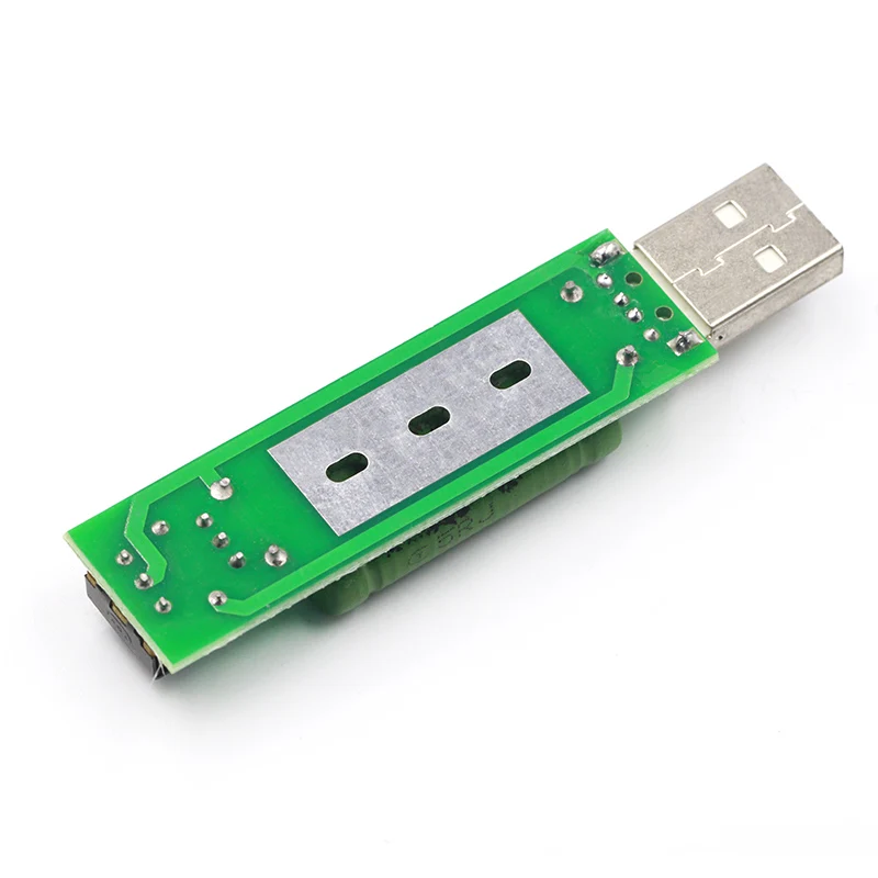 USB порт мини разряд нагрузочный резистор цифровой измеритель напряжения тока тестер 2A/1A с переключателем 1A зеленый светодиод/2A красный светодиод