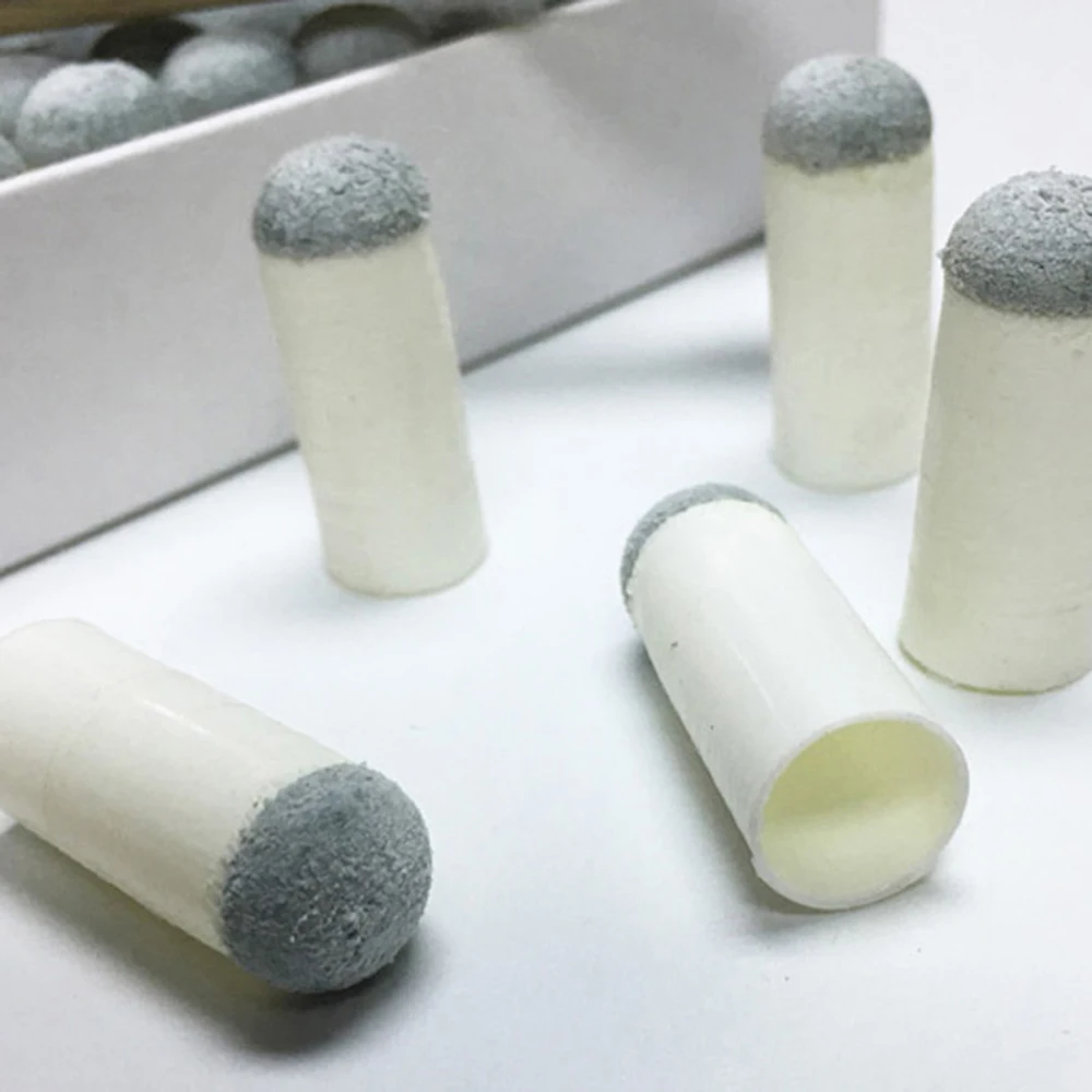 

100pcs/set 10mm Durable Snooker Supplies Billiard Replacement Tips Bar Pool Cue Repair Rod Stick Tip Scrub Bar