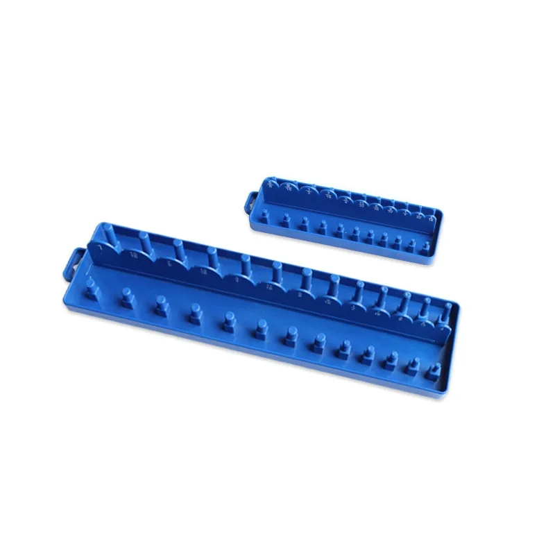 

Slot Storage Box Sleeve Bracket Pallet Rack Sleeve Storage Bracket Box Insert Row Guide Rail Socket Placing Tool SAE 1/4" 3/8