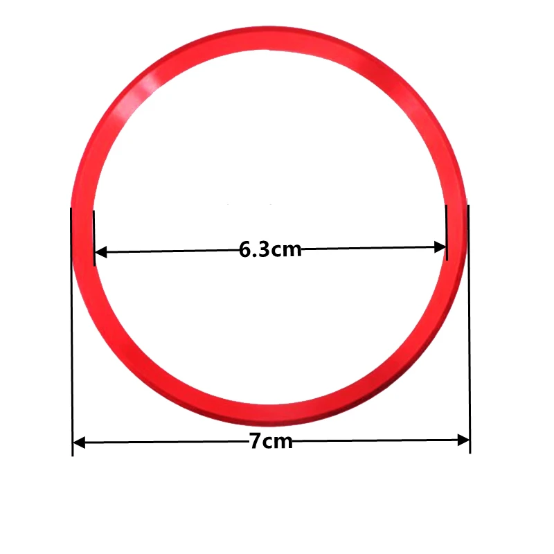 

4 Pcs Car Styling For Volkswagen VW Tiguan Passat B5 B6 B7 Golf 4/5/6/7 Wheel Hub Sequins Circle Decorative Stickers Accessories