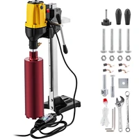vevor 6 3 inch160mm portable diamond core drill concrete drilling machine 2180w power tool with reinforced stand and drill bits
