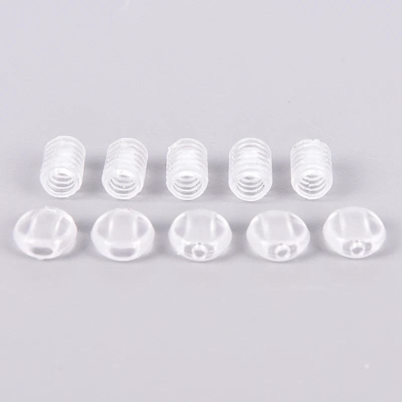 

25-100PCS Adjustment Silicone Plug Ear Rope Anti-slip Buckle Drawstrings Elastic Cord Stopper Buckles for Sewing Crafts