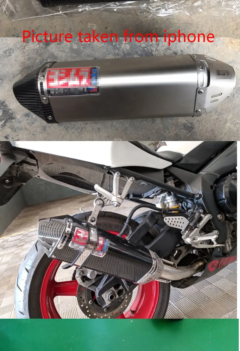Мотоцикл Yoshimura глушитель трубы Echappement мотор escape yoshimura motoFor Kawasaki Yamaha Honda KTM z800 z1000 R6