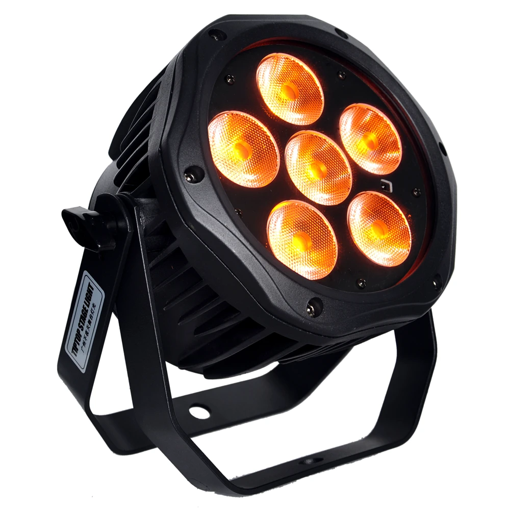Новый дизайн открытый 6x18 Вт мини батарея беспроводной Led Par Светильник DMX512