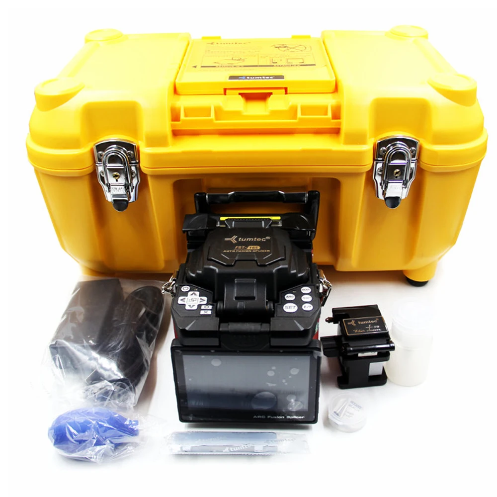 

Tumtec FST-16s 500x magnification FTTx fiber optical welder optic fusion splicer