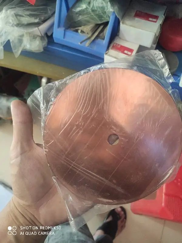 Медный диск для полировки драгоценных камней 150 мм | Украшения и аксессуары