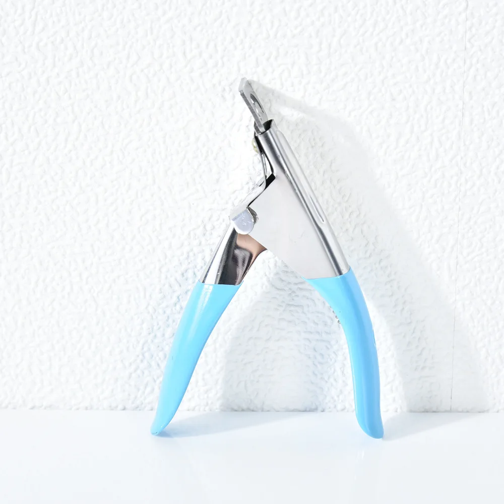 Машинка для стрижки акриловых ногтей триммер искусственных из нержавеющей стали