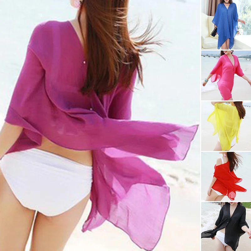 

Women Summer Sexy Beachwear Bikini Beach Dress Bikini Swimwear Cover Up Swim Cover Up Plage Beachwear Sexy Cover Up Bikini Women