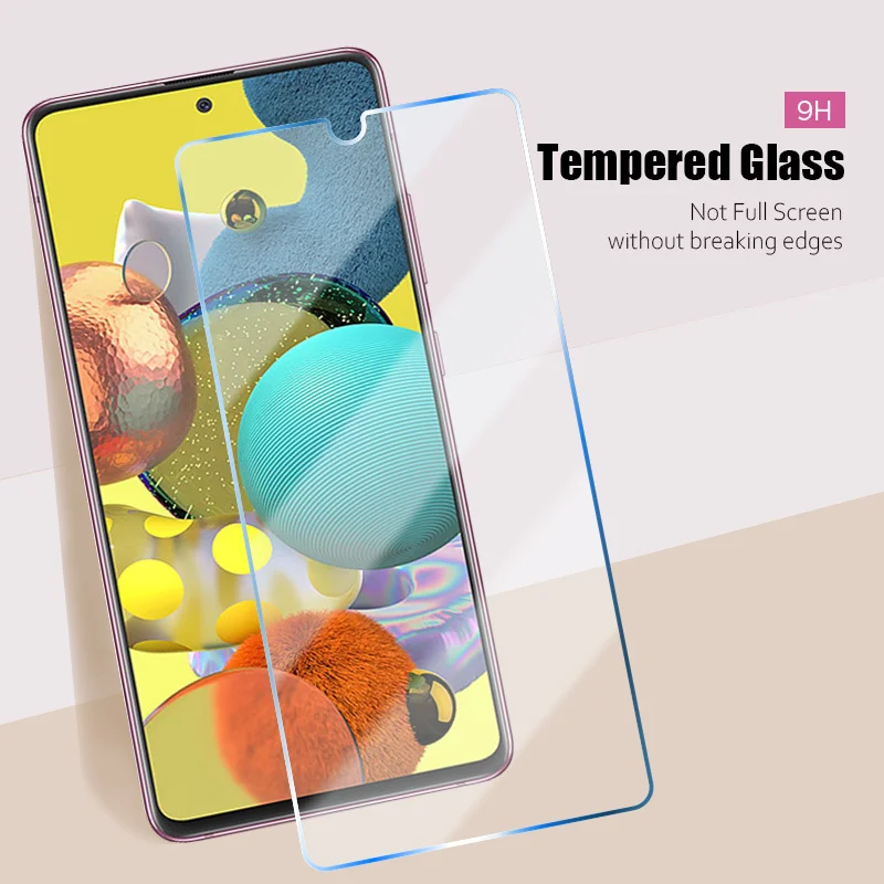 

3-piece Telephone Protective Glass For Samsung A51 A52 A21S A12 A11 Screen Protector Glass For Samsung A71 A70 A31 A32 A41 A42