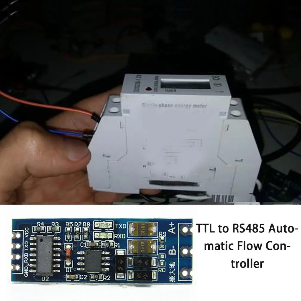 

S485 to TTL Module TTL to RS485 Signal Converter 3V 5.5V Isolated Single Chip Serial Port UART Industrial Grade Module LESHP