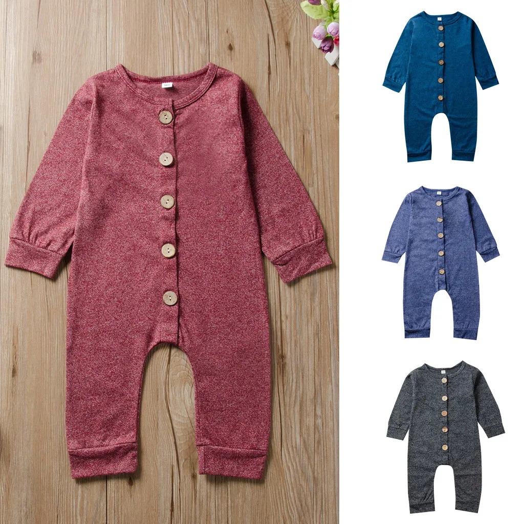 Комбинезон для новорожденных комбинезон младенцев мальчиков девочек одежда