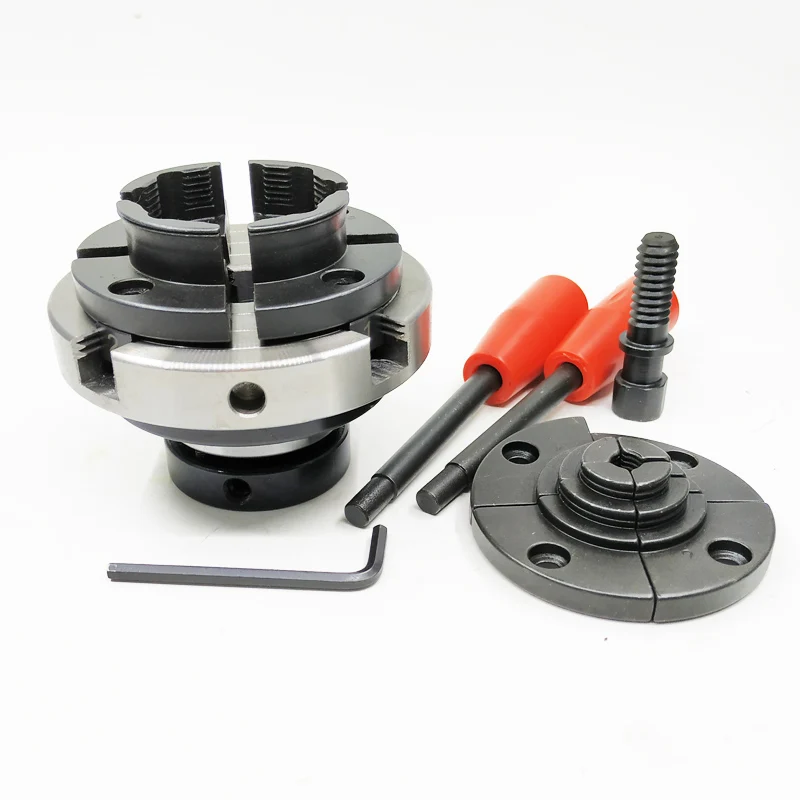 

M33 * 3.5 / 1 "8TPI 4-inch Chuck With 2 Sets of Claws For Woodworking Lathe