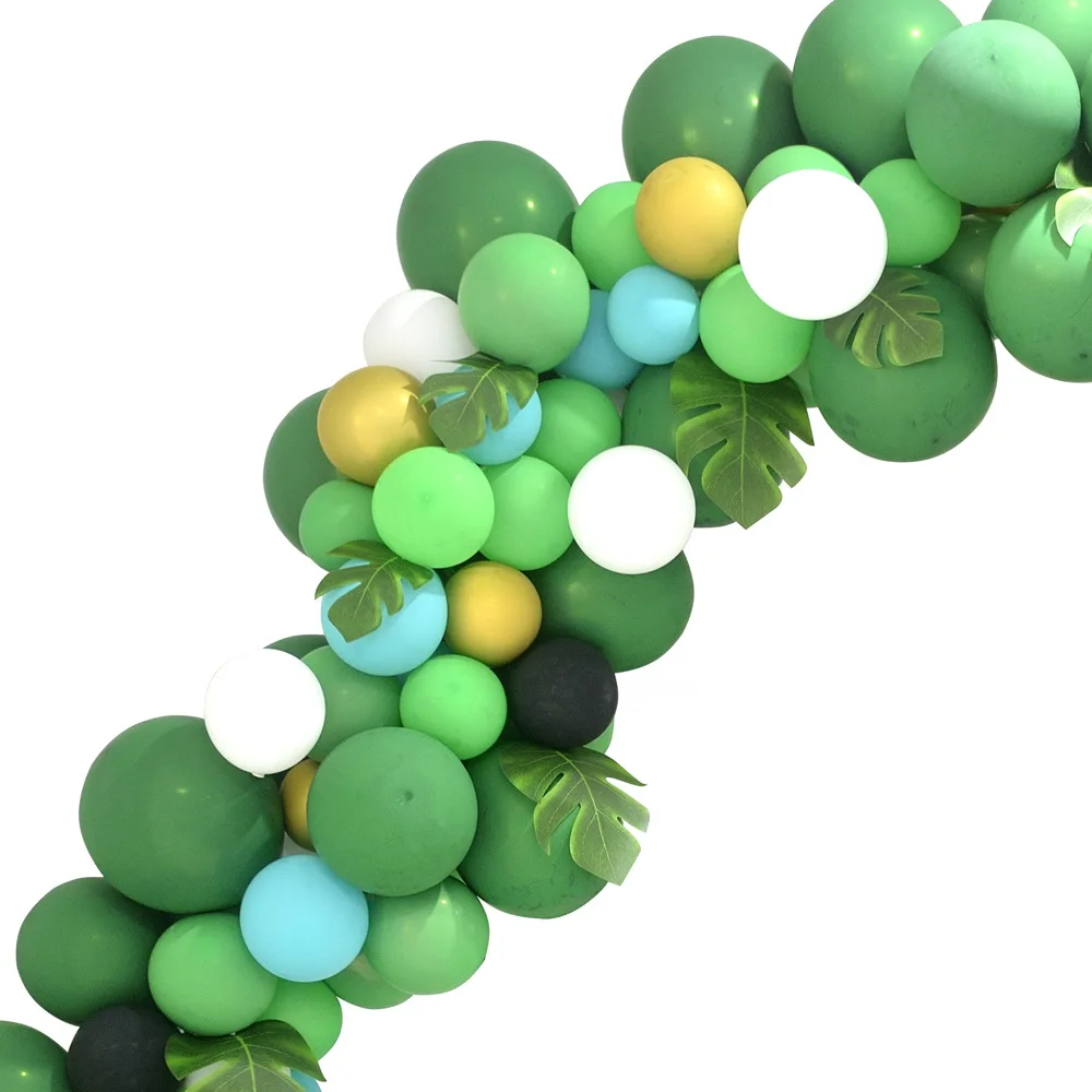 Тропический гавайский шар в форме арки 128 шт аксессуары для темативечерние