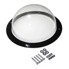 Окно-иллюминатор для собак, круглое, прозрачное, для забора, для питомцев, прочное, акриловое, уменьшенный лай, товары для домашних животных