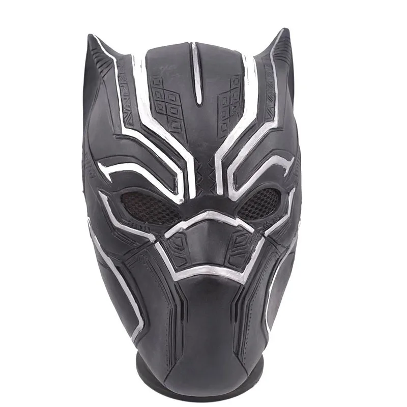 

2019 Cosplay Black Mask Latex Civil War Hero Prop Halloween Costume Accessories