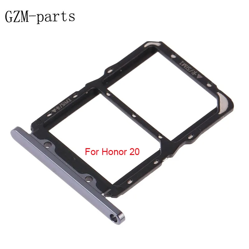 GZM-parts, 1 шт., для huawei Honor 20 20 pro 20i V20, две sim-карты, слот, держатель, слот, адаптер, запасная часть