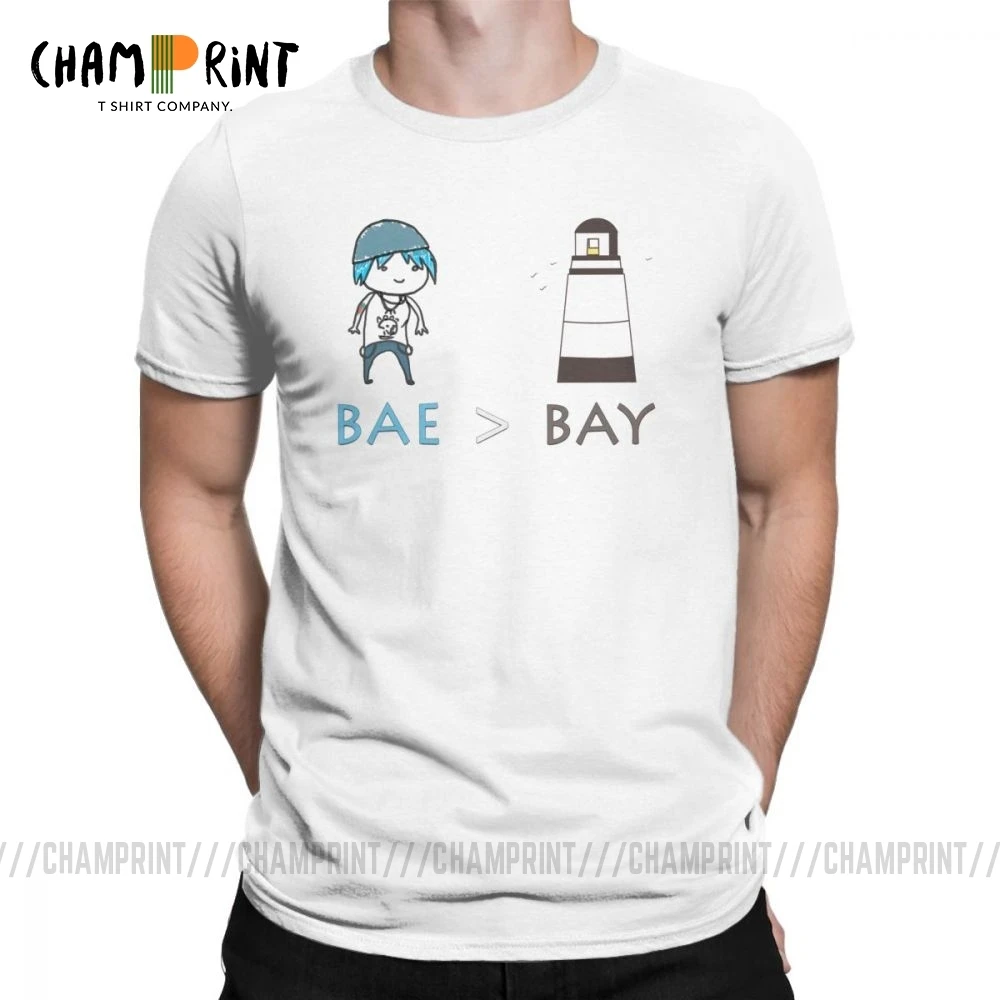 Футболка мужская из чистого хлопка с коротким рукавом и круглым вырезом|Мужские