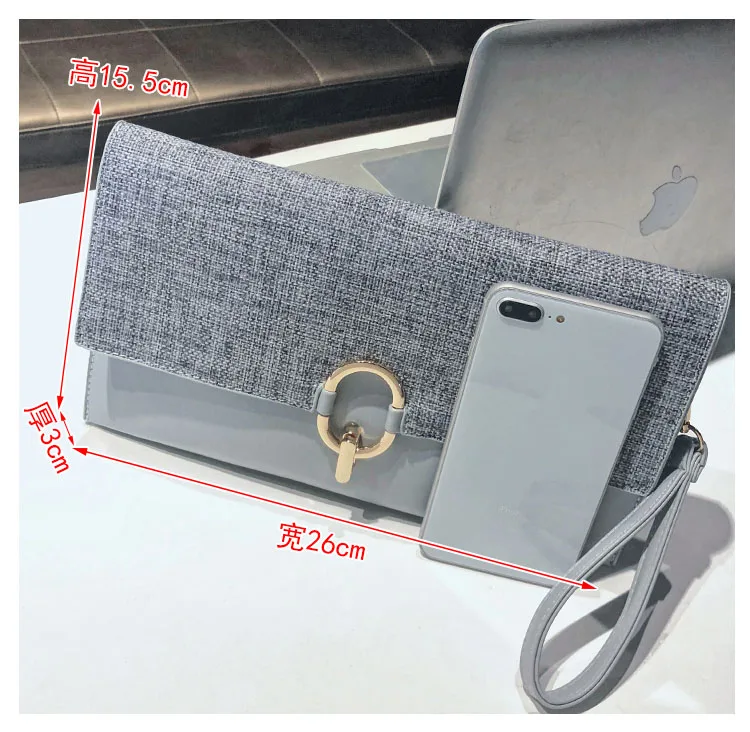 Feamle Luxury Handbag Women High Capacity Clutch Purse Casual PU Leather Shoulder Crossbody Bag Ladies Banquet Party Evening Bag