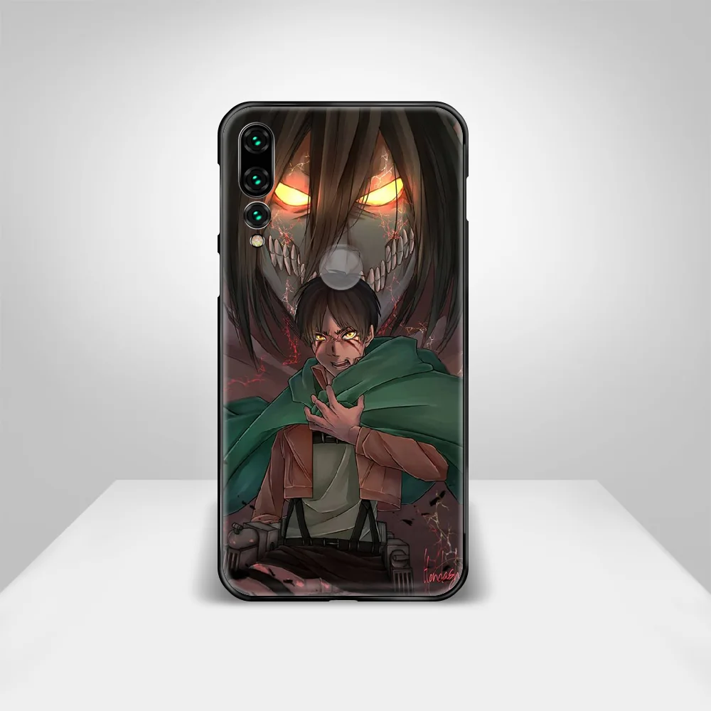 Чехол для телефона аниме Атака Титанов корпус XIAOMI Redmi 7a 8a S2 K20 NOTE 5 5a 6 7 8 t 9 9s pro max