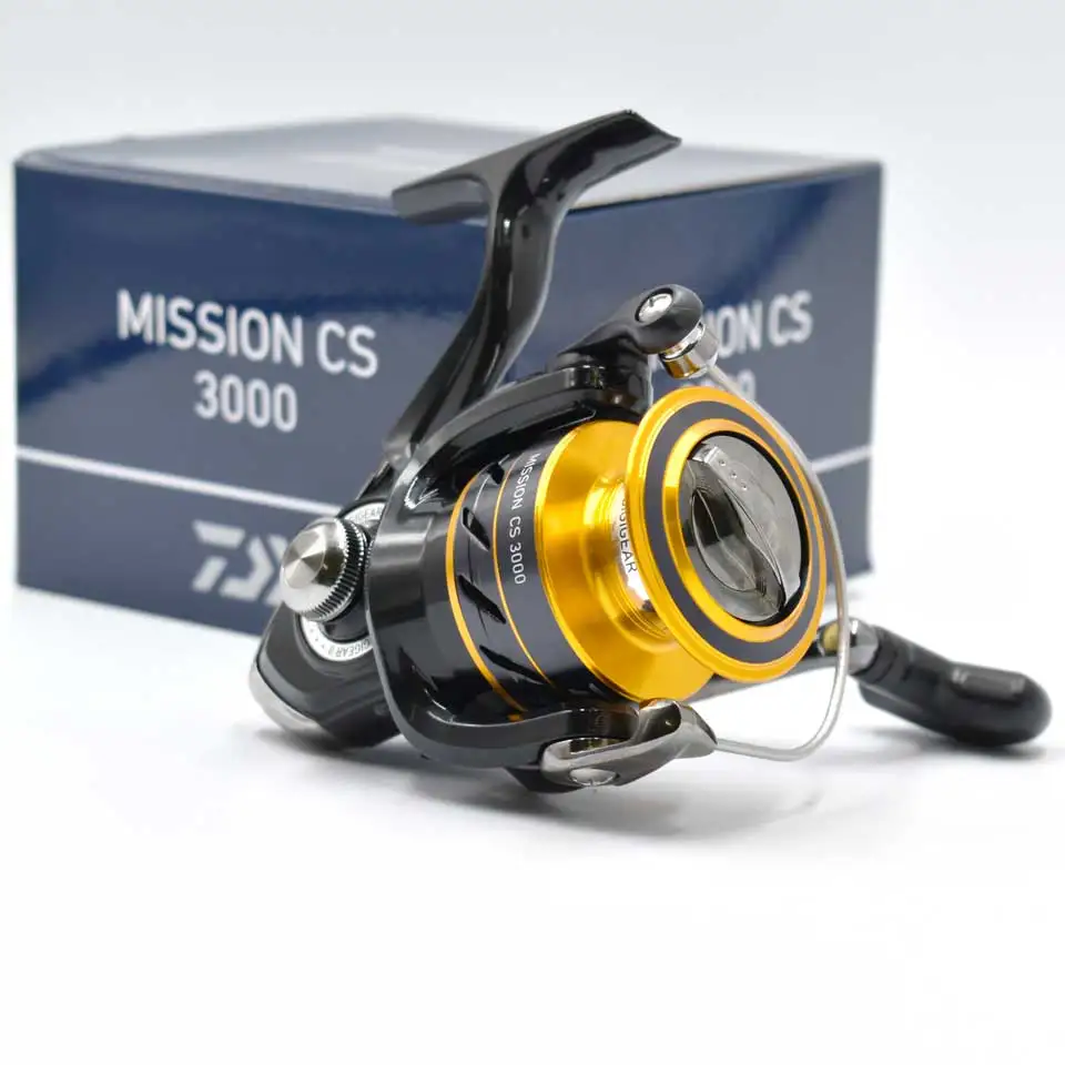2021 DAIWA Fishing Reel MISSION CS 2000-4000 New Size ABS Machined Aluminium Spool 2KG-6KG Power 3+1BB images - 6