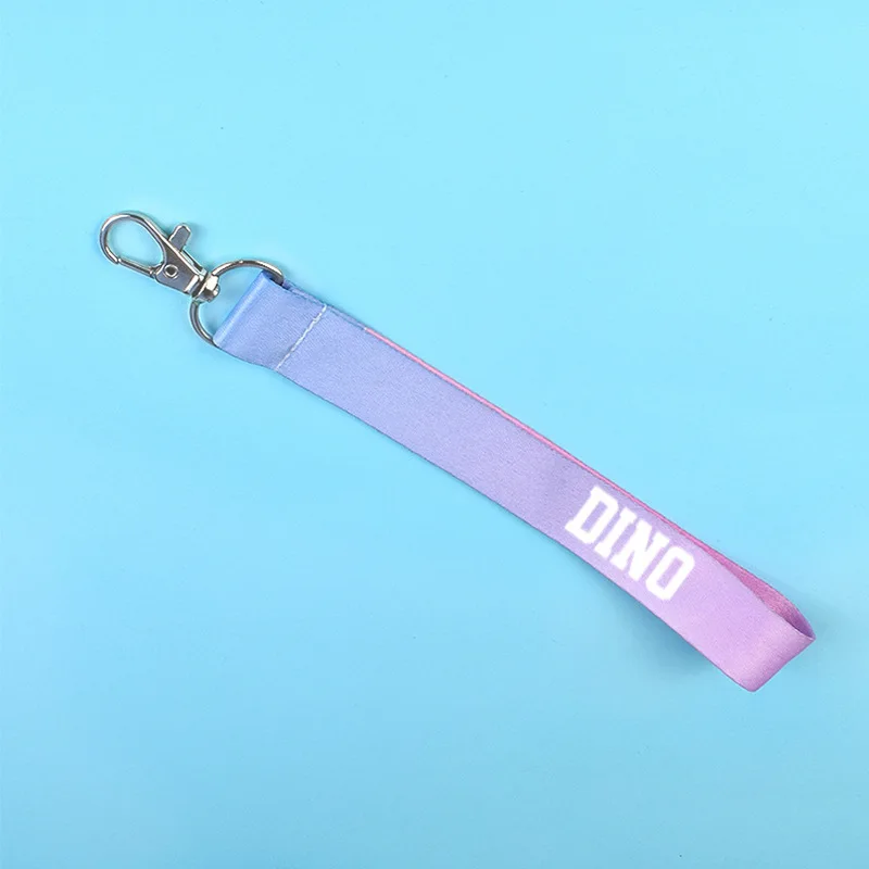 KPOP SEVENTEEN HOSHI JOSHUA JUN keychains Peripheral Gradual Change Hanging Cord Keyboard key chain ring bag charm wholesale | Украшения и