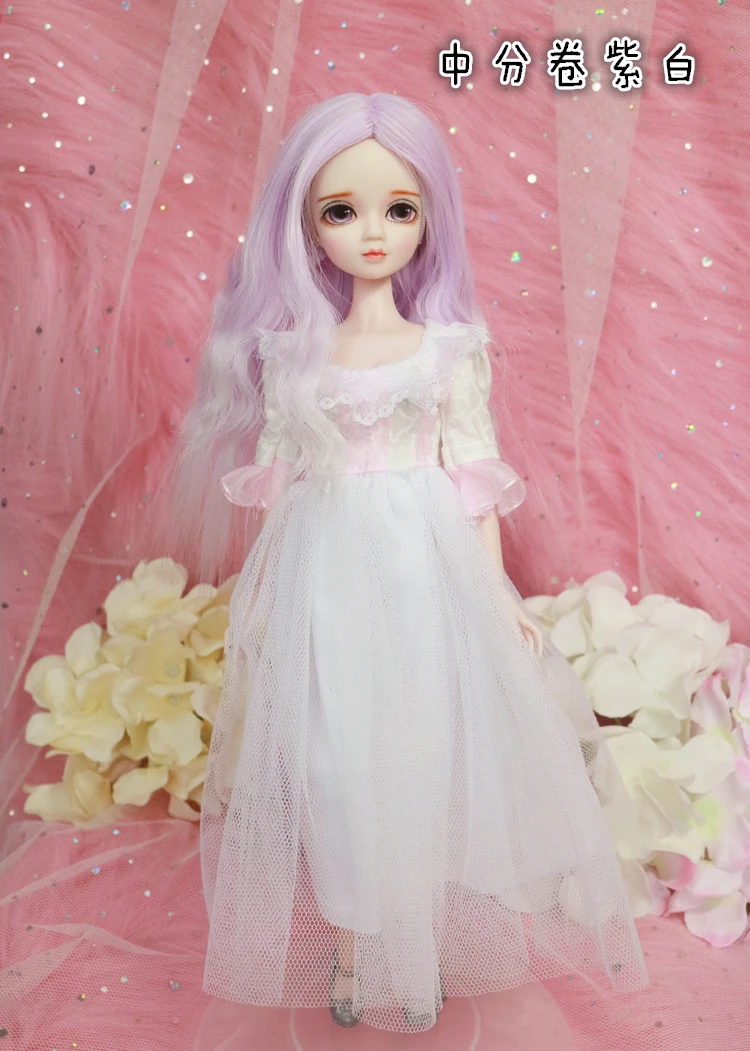 

Hand make up doll ,make-up can not be 100% Plastic Girl Mini doll ,Size about 30cm selling doll with hair and clothes shoes