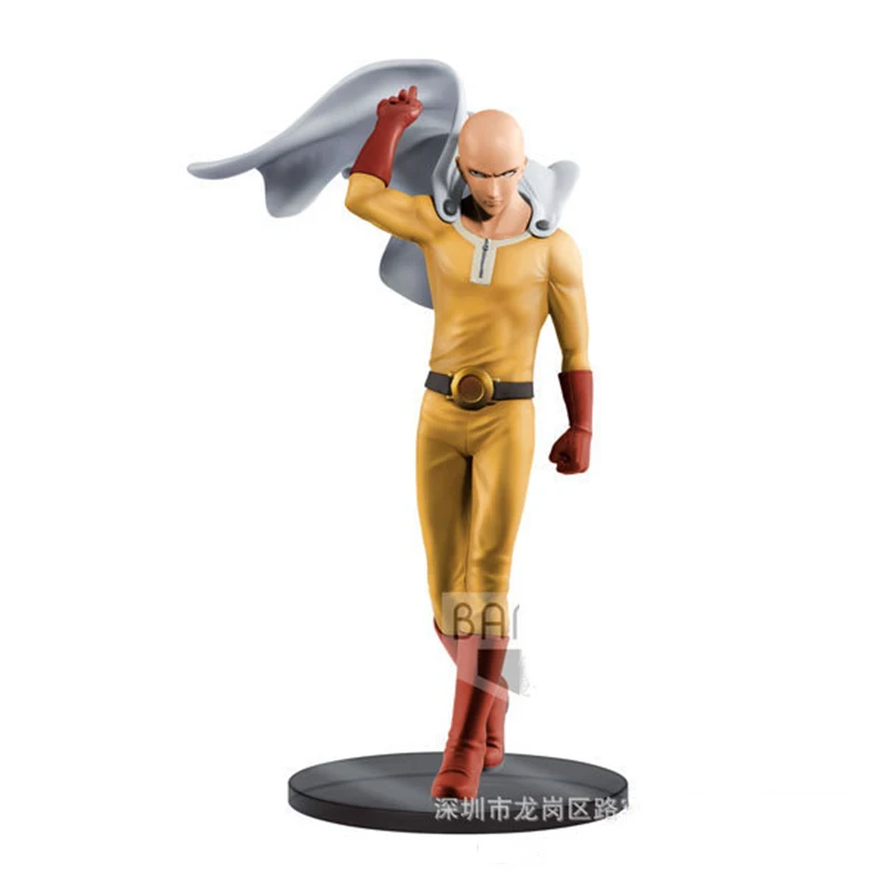 Фигурка Сайтама One Punch Man экшн фигурка из ПВХ японское аниме периферия