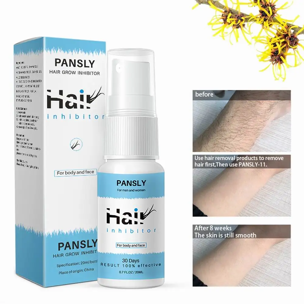 

Hair Growth Inhibitor Spray Weaken Delay Hair Regrowth Growth Nourish Smooth Avoids Dry Skin Non-Irritating Hair Removal Sprays