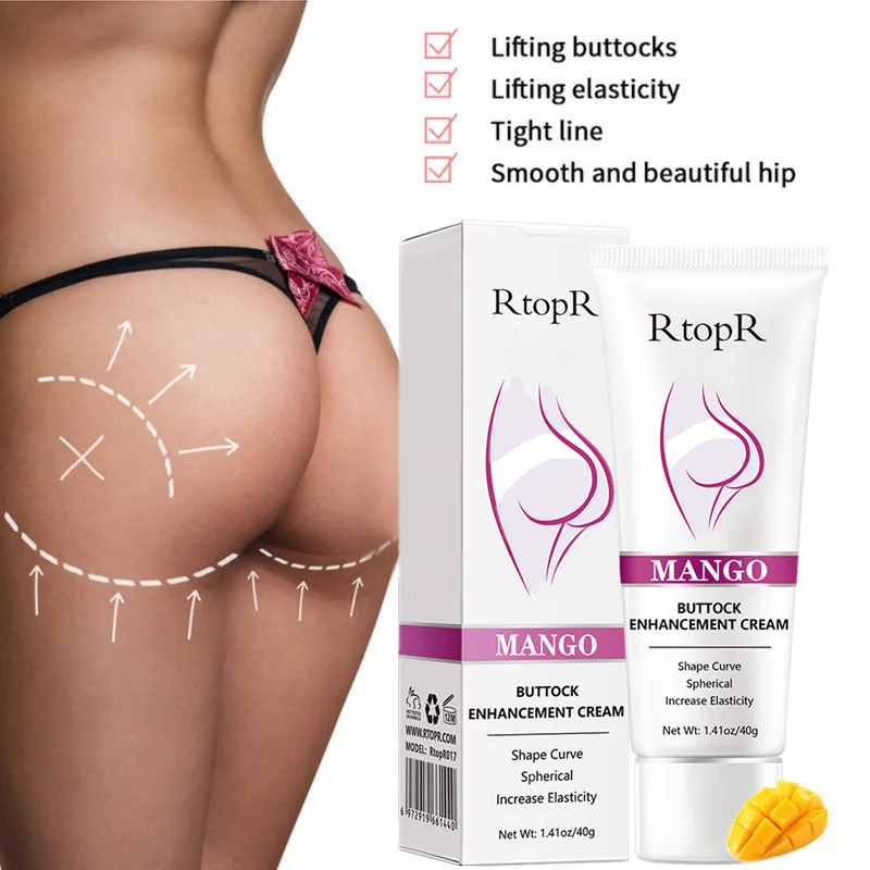 

RtopR 40g Butt Enhancer Cream Body Skin Care Lifting Firming Butt Cream Whitening Moisturizing Remove Dark Spots Butt Body Cream