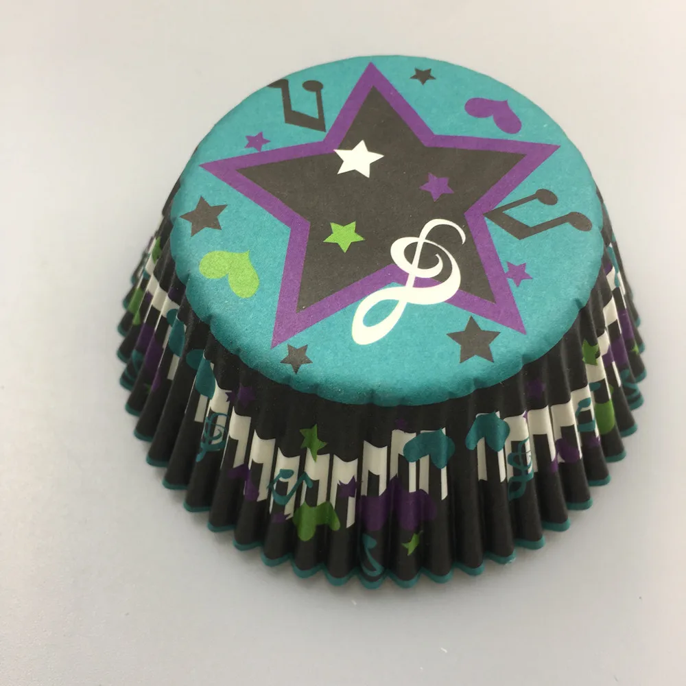 100х динозавр день рождения капкейк вкладыши для выпечки чашка маффинов торта