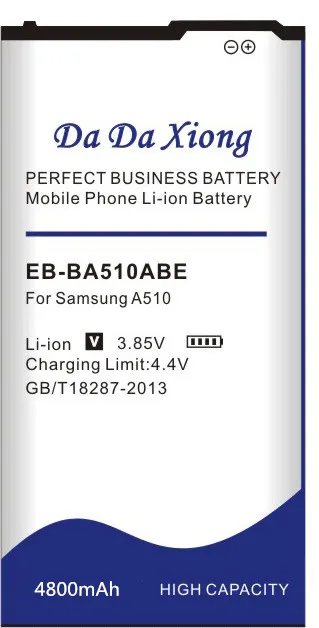 Модель [EB BA510ABE] телефон Встроенный аккумулятор для Samsung Galaxy 2016 Edition A510 SM A510F EB BA510ABE