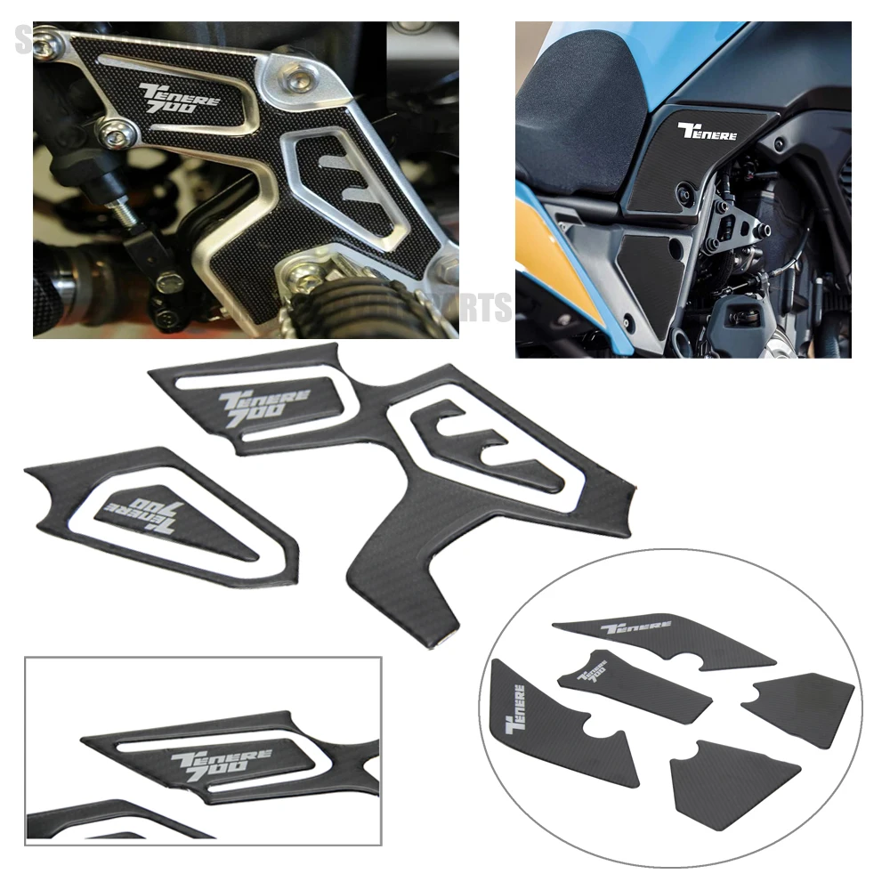 

Новая мотоциклетная обувь 3D край гель Танк Pad наклейки газойль для YAMAHA Tenere 700 T700 XTZ 700 2019 2020