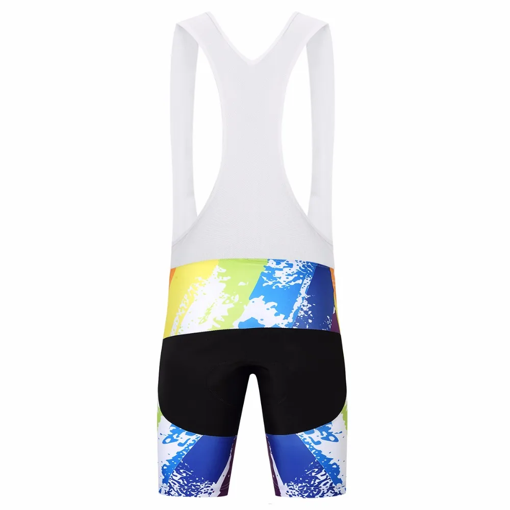 Асимметричный цветной дизайн Летняя короткая одежда для езды на велосипеде