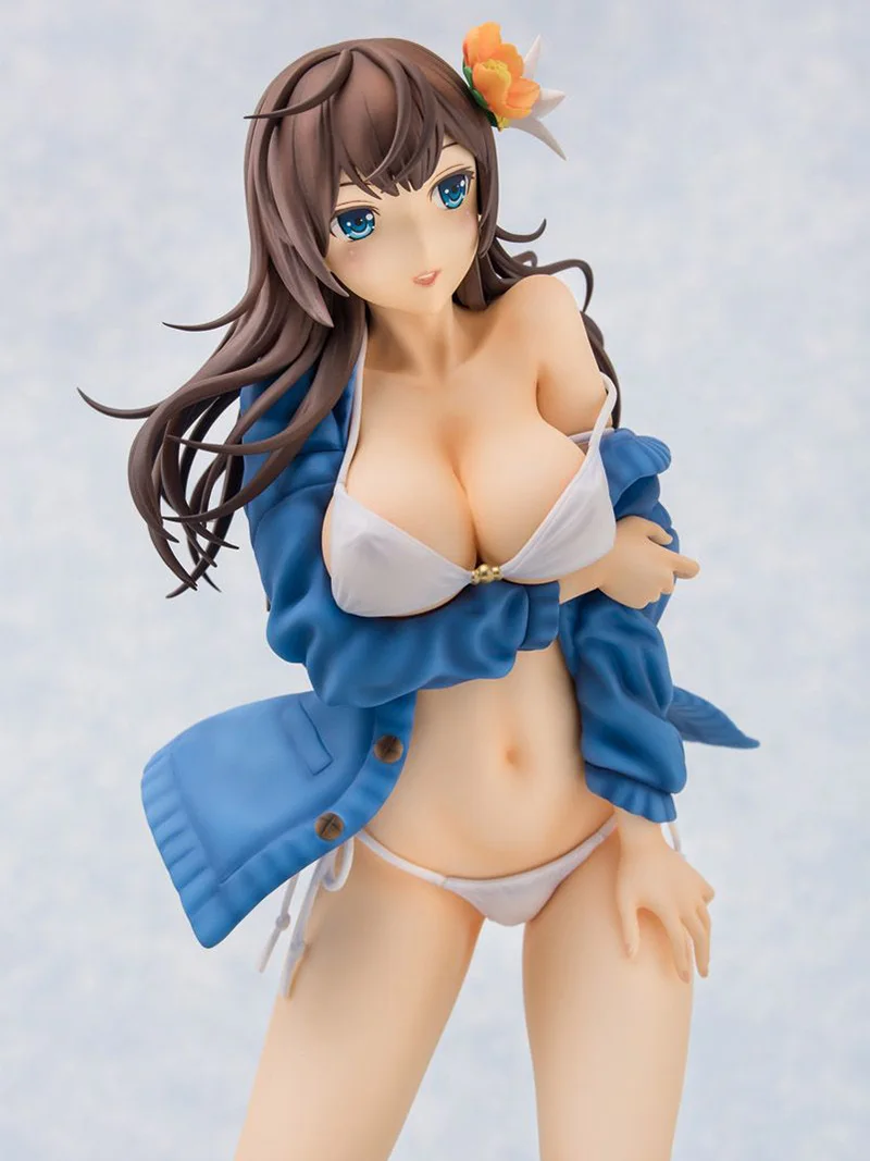 

Daiki kougyou Kurofune Raishuu Shoujo! Cover Illustration Kurone Iraha PVC Action Figure Anime Sexy Girl Figure Model Toys Doll