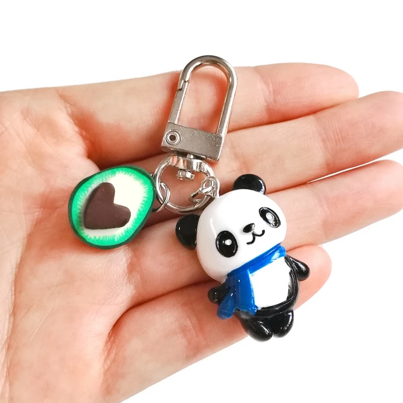 Оригинальная новая мода сердце авокадо брелок для женщин Безделушка на сумке