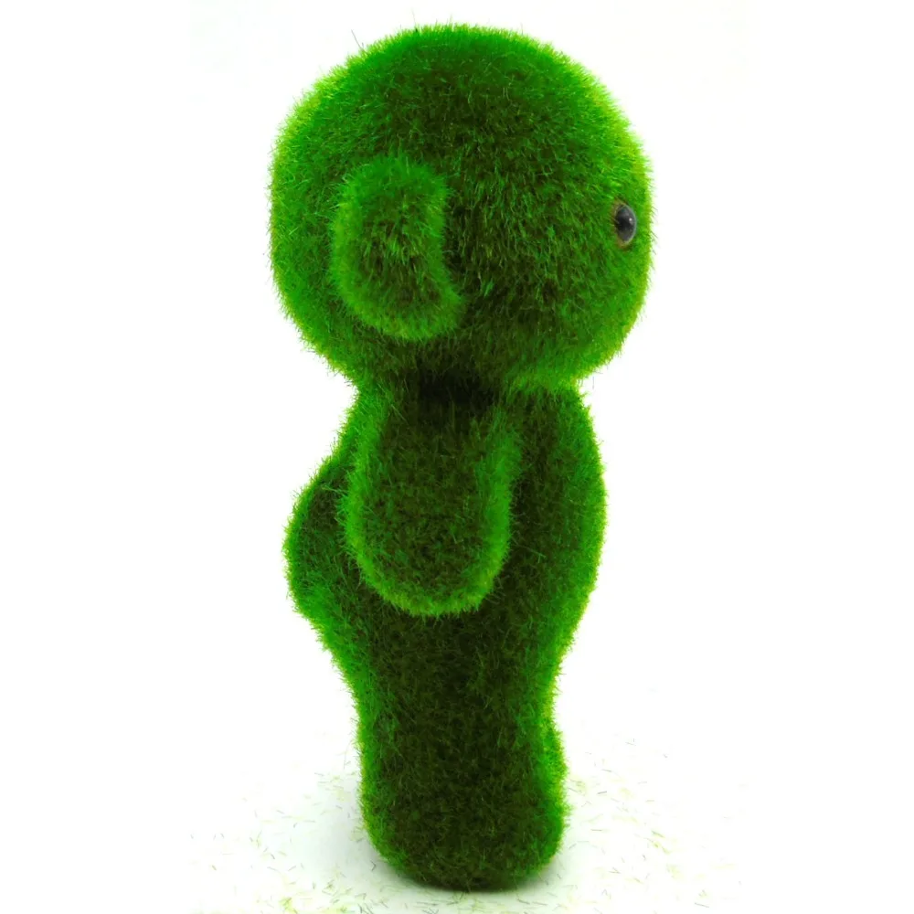 Украшение для горшок в виде кролика зеленое украшение свадьбы декоративные