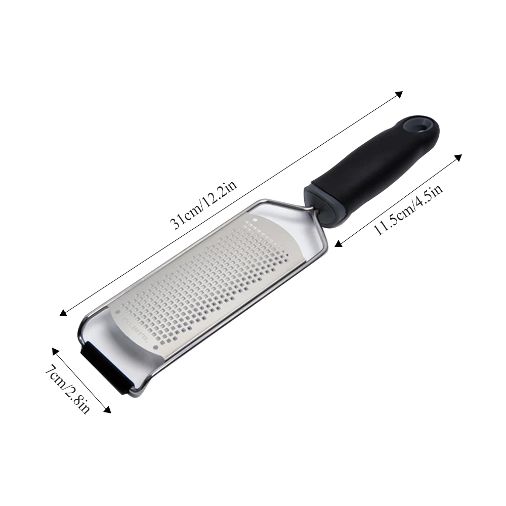 

Cheese Lemon Zester Grater Multi-purpose Stainless Steel Sharp Vegetable Fruit Chopper Tool For Kitchen Home Tool