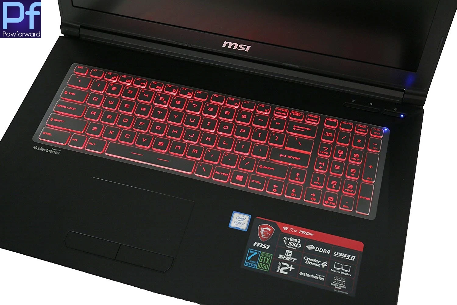 Ультратонкие прозрачные чехлы для клавиатуры из ТПУ MSI GS63 GF62 GE63VR GV62 GP63 GT63 GL63 WE63 WS63