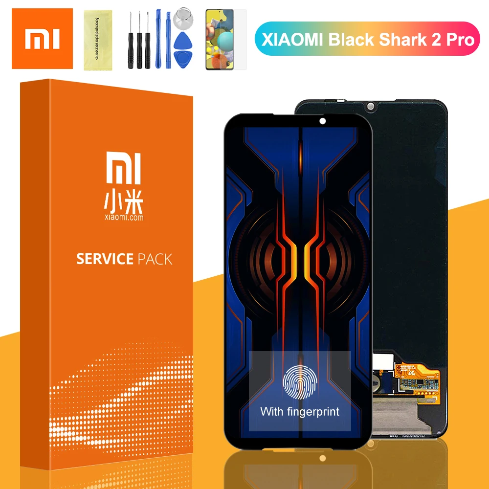 Оригинальный ЖК-дисплей 6 39 ''для Xiaomi Black Shark 2 SKW-H0 с сенсорной панелью для Pro SKW-A0